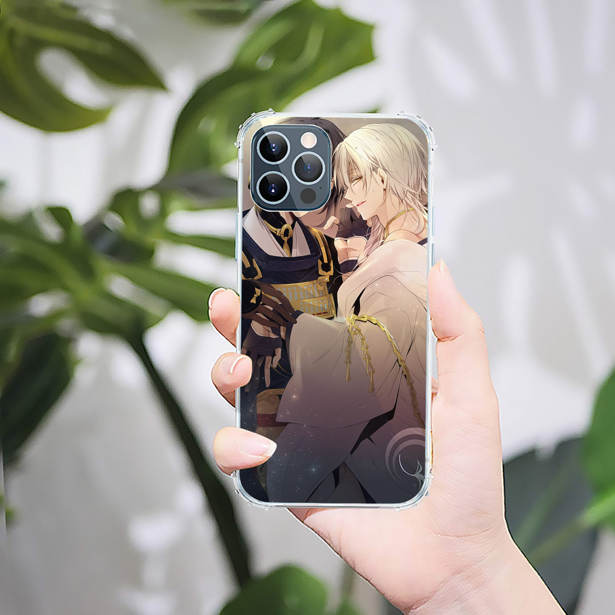 （画像用） 刀剣乱舞 Touken Ranbu 【iPhone 12シリーズ対応】透明スマホケース（クリアソフトケース）